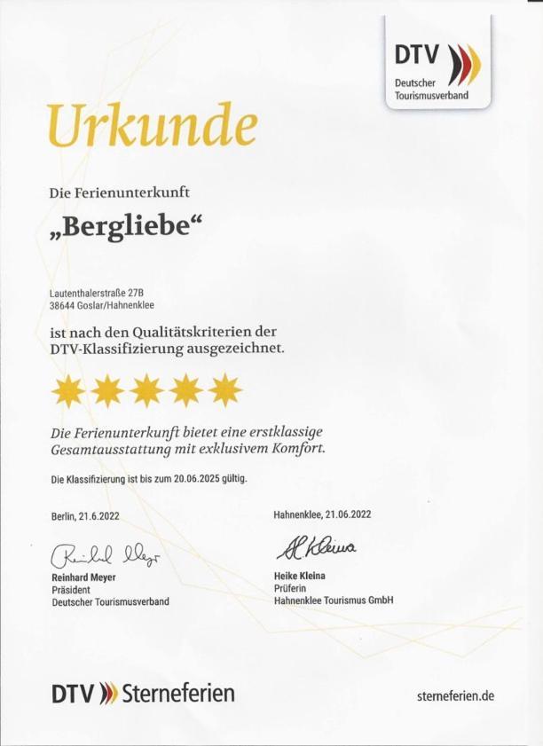 Bergliebe Apartman Goslar Kültér fotó